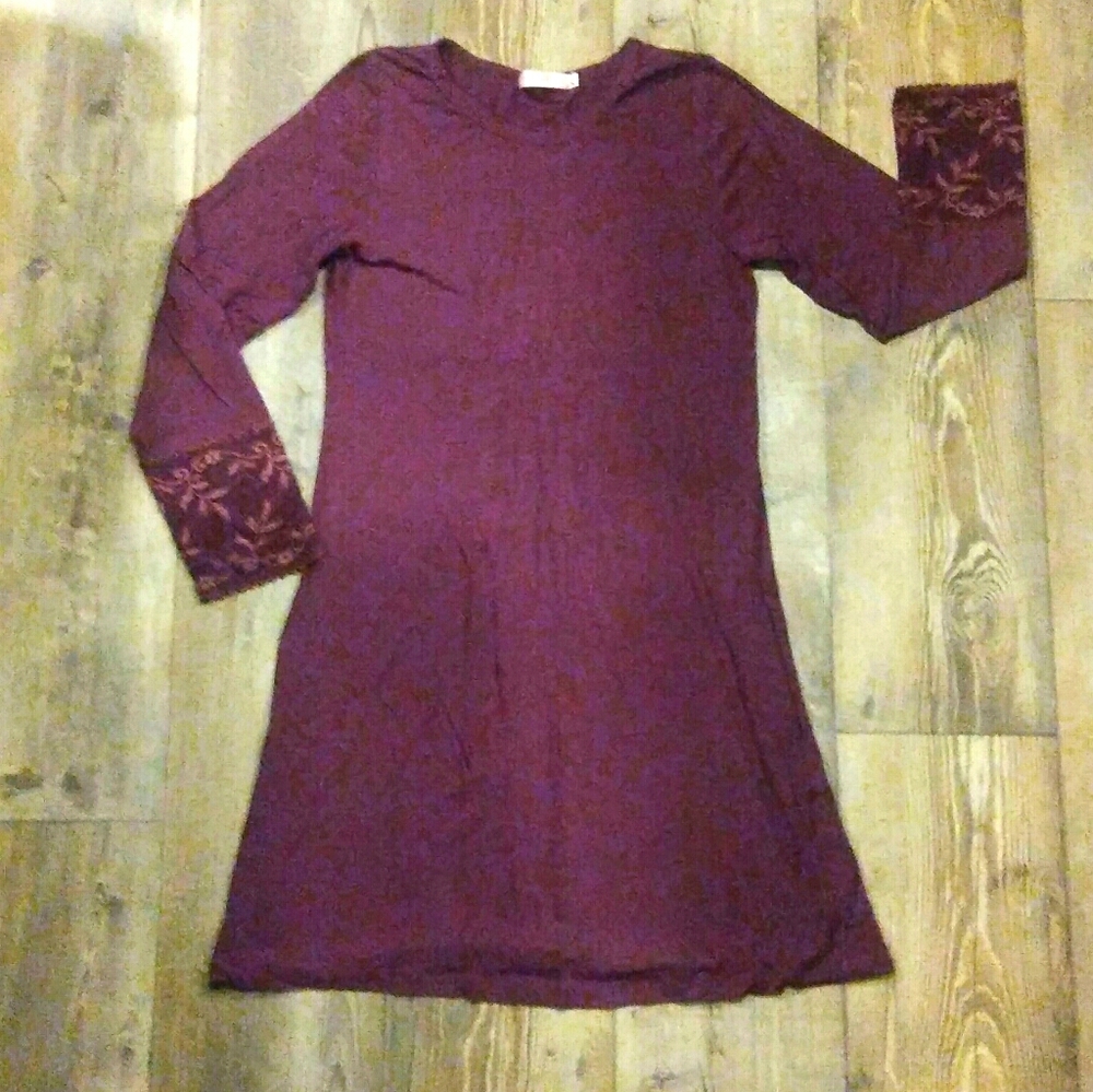 Long sleave sleep wear/ dress xl Wendy Glez